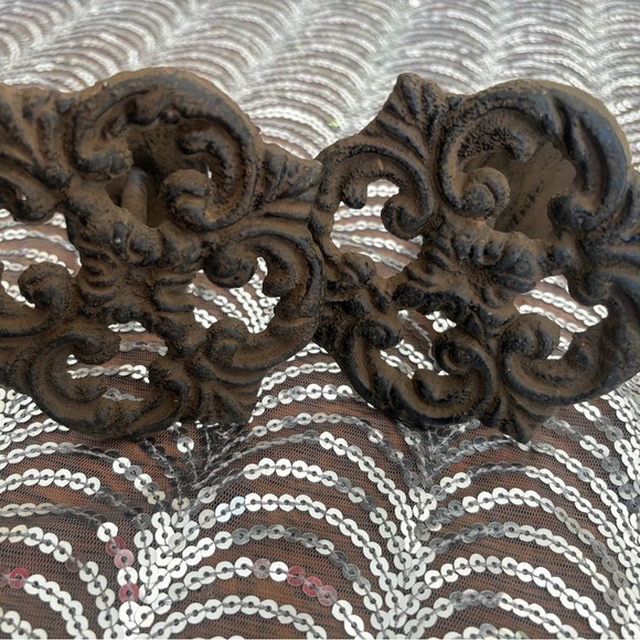 Other - Antique cast iron curtain accents